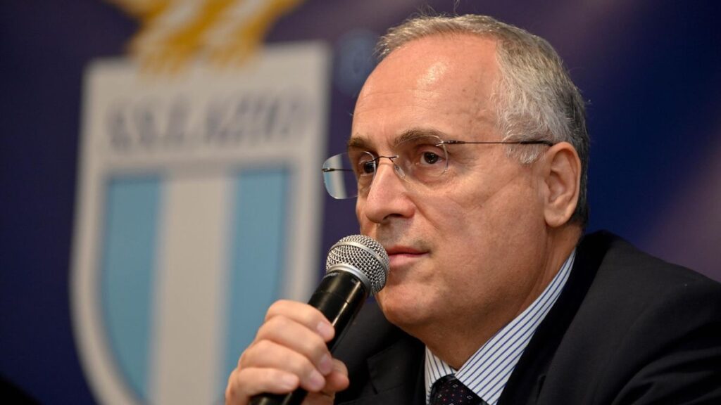 claudio lotito presidente della lazio