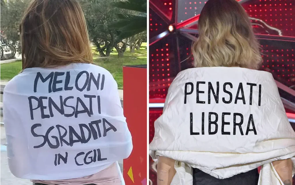 CGIL/Chiara Ferragni "Meloni pensati sgradita in CGIL"